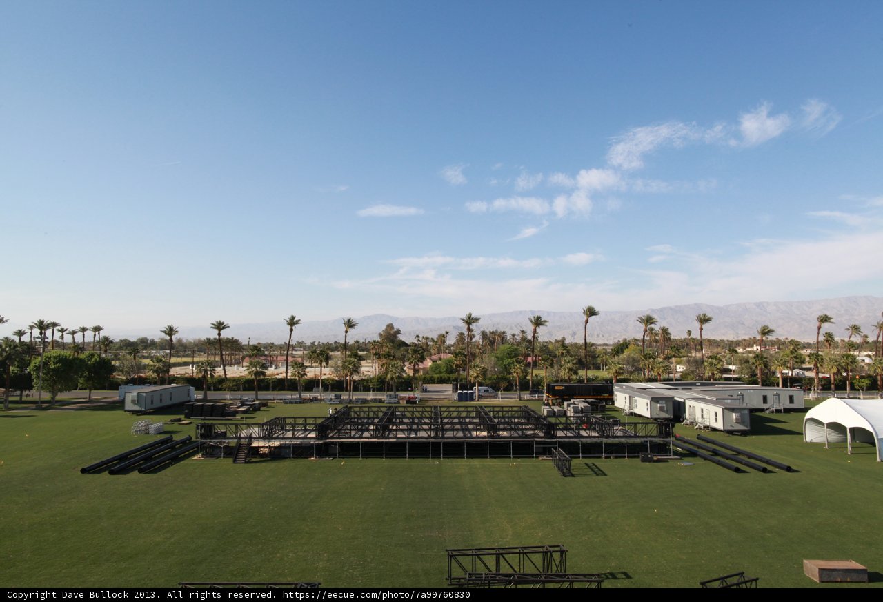 Coachella's Stage on the Green Field