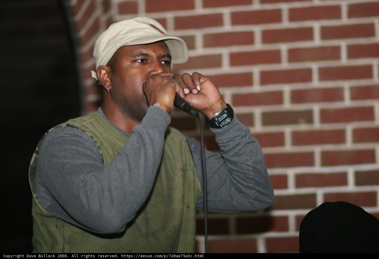 Steve J Rocks the Mic in Brick Surroundings