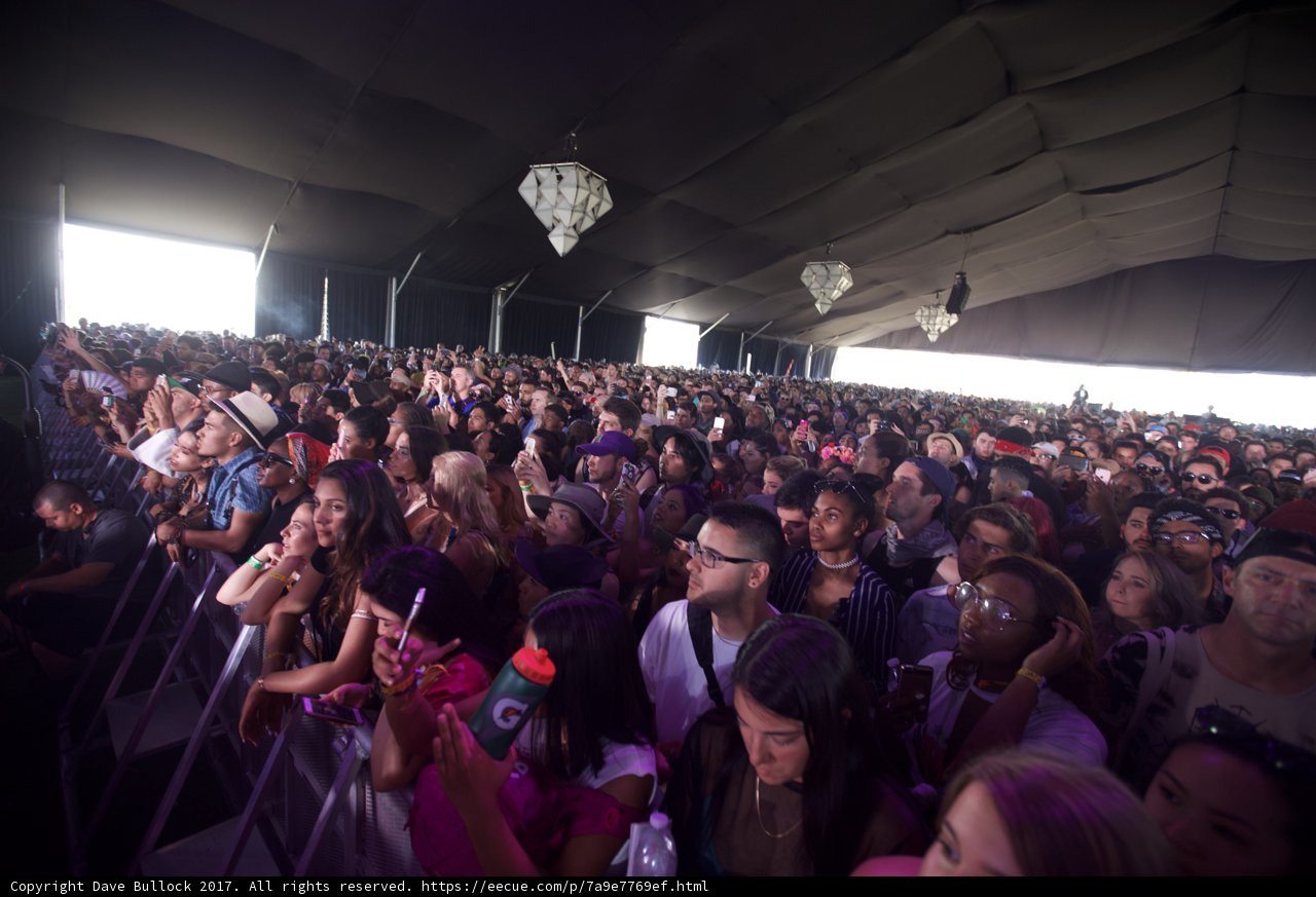 Selfie-time in the midst of the roaring crowd
