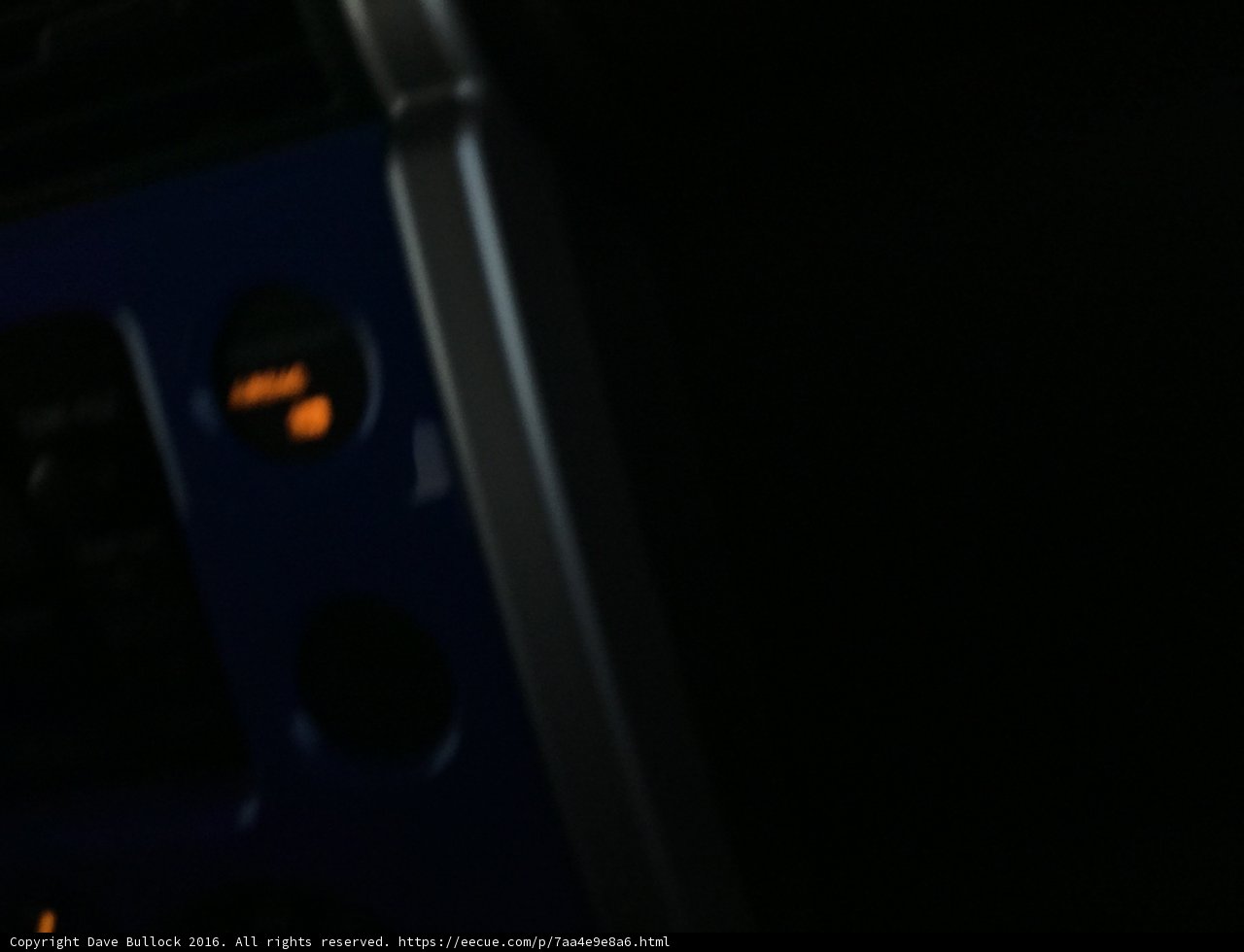 Illuminated Dashboard