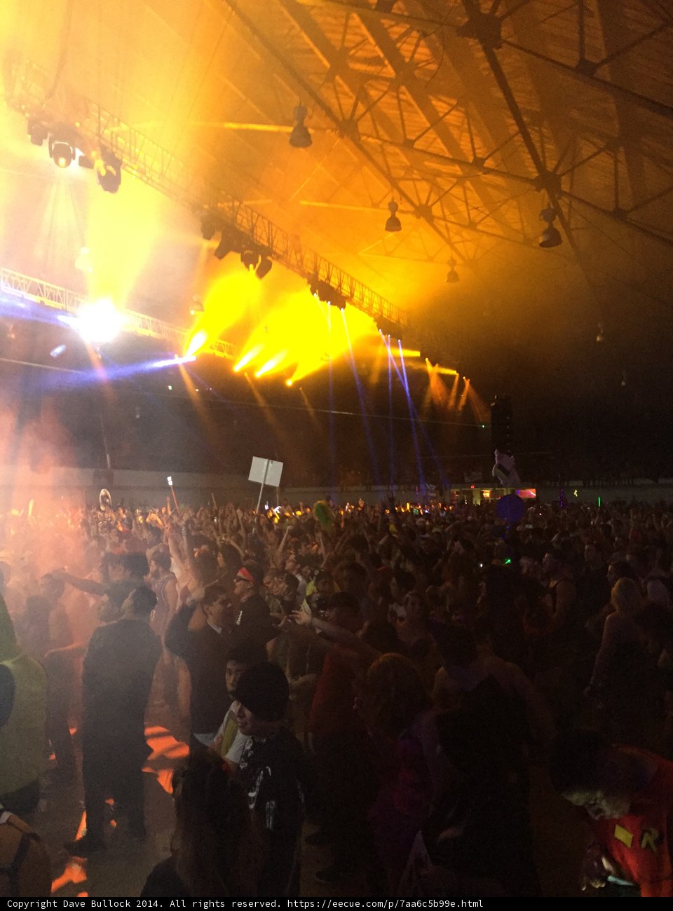 Bright Lights and Roaring Crowd