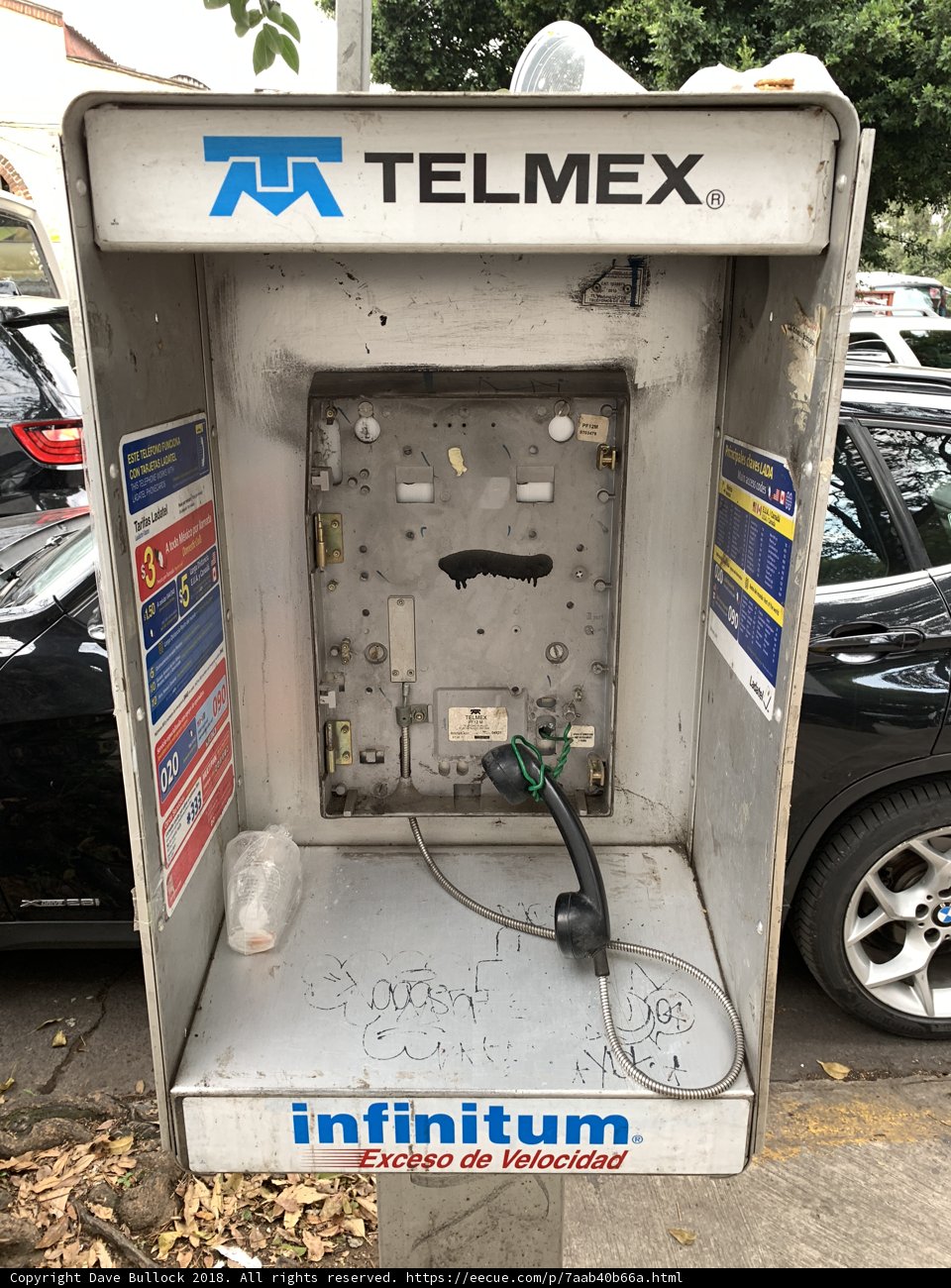 Telmex Pay Phone in Álvaro Obregón