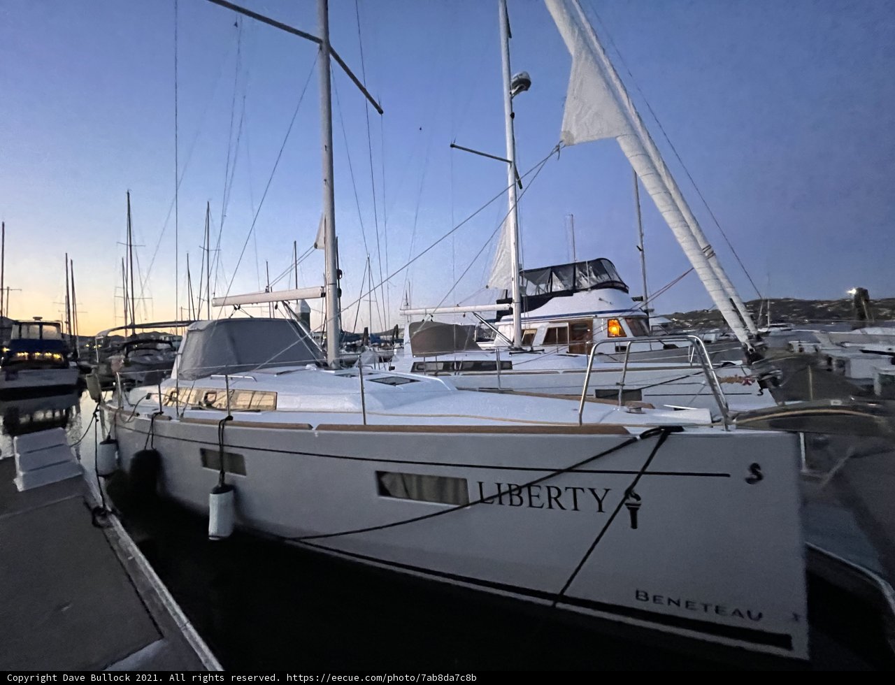Sunset at the Marina