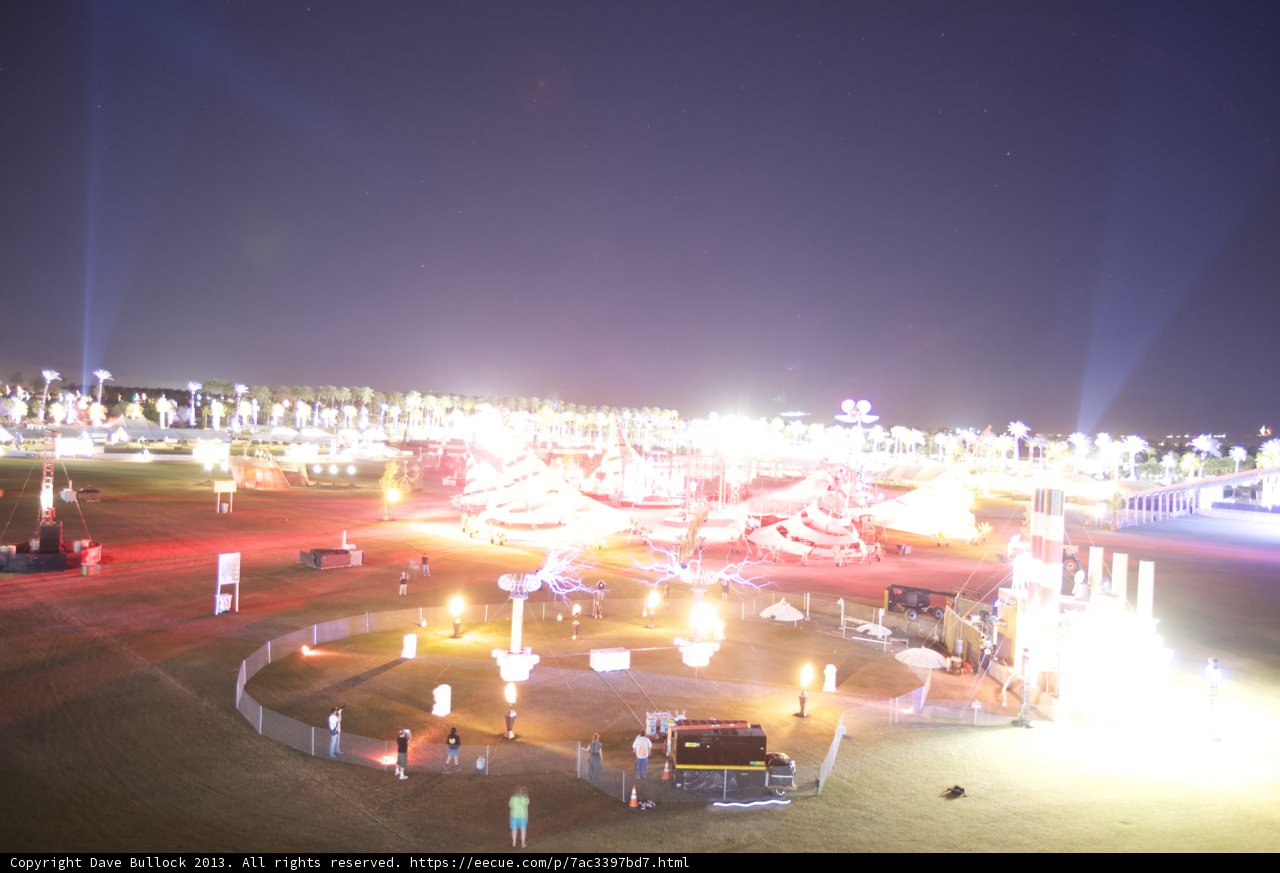 A Night of Lights and Music at Coachella