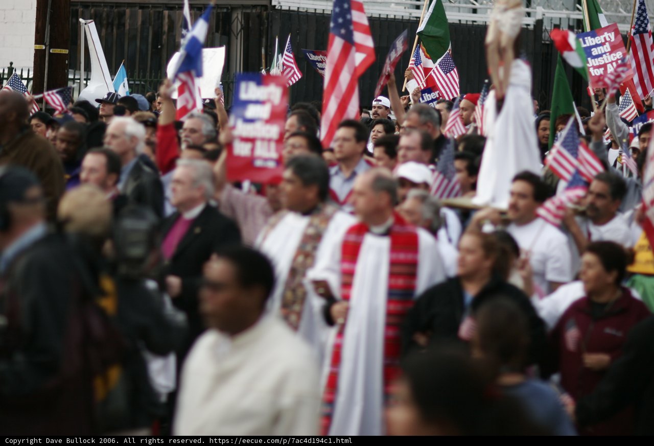 Patriotic Crowd