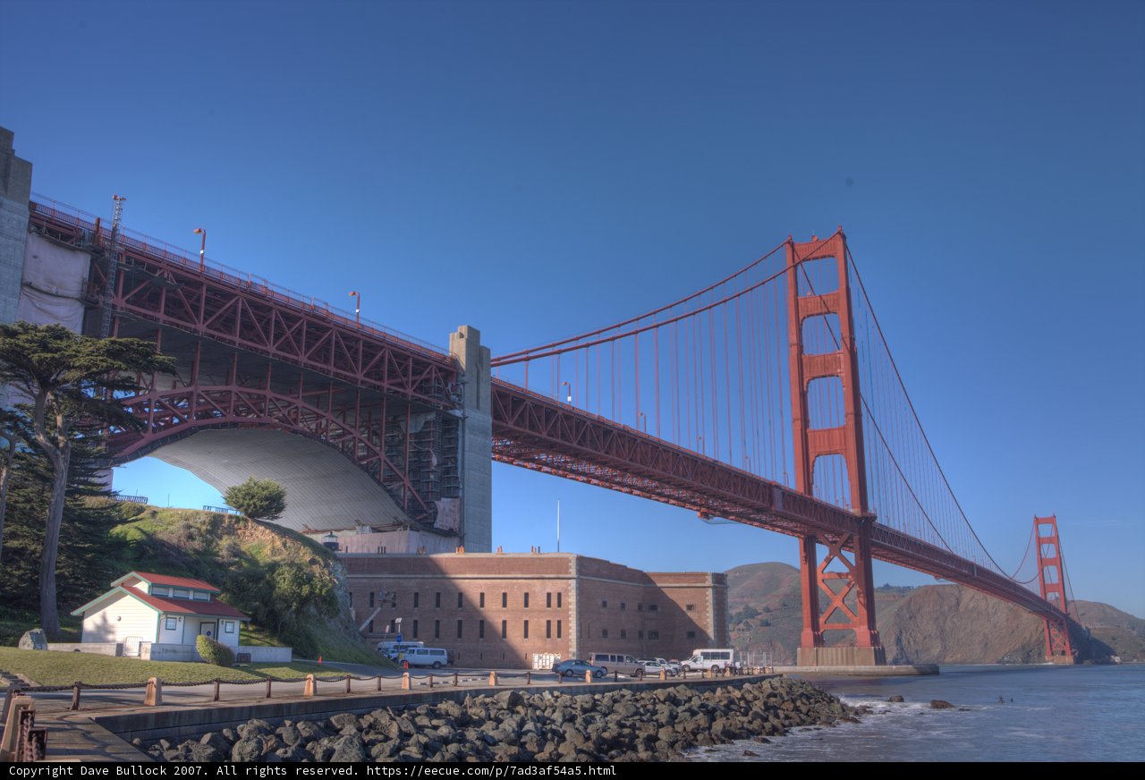 Majestic Golden Gate Bridge in San Francisco