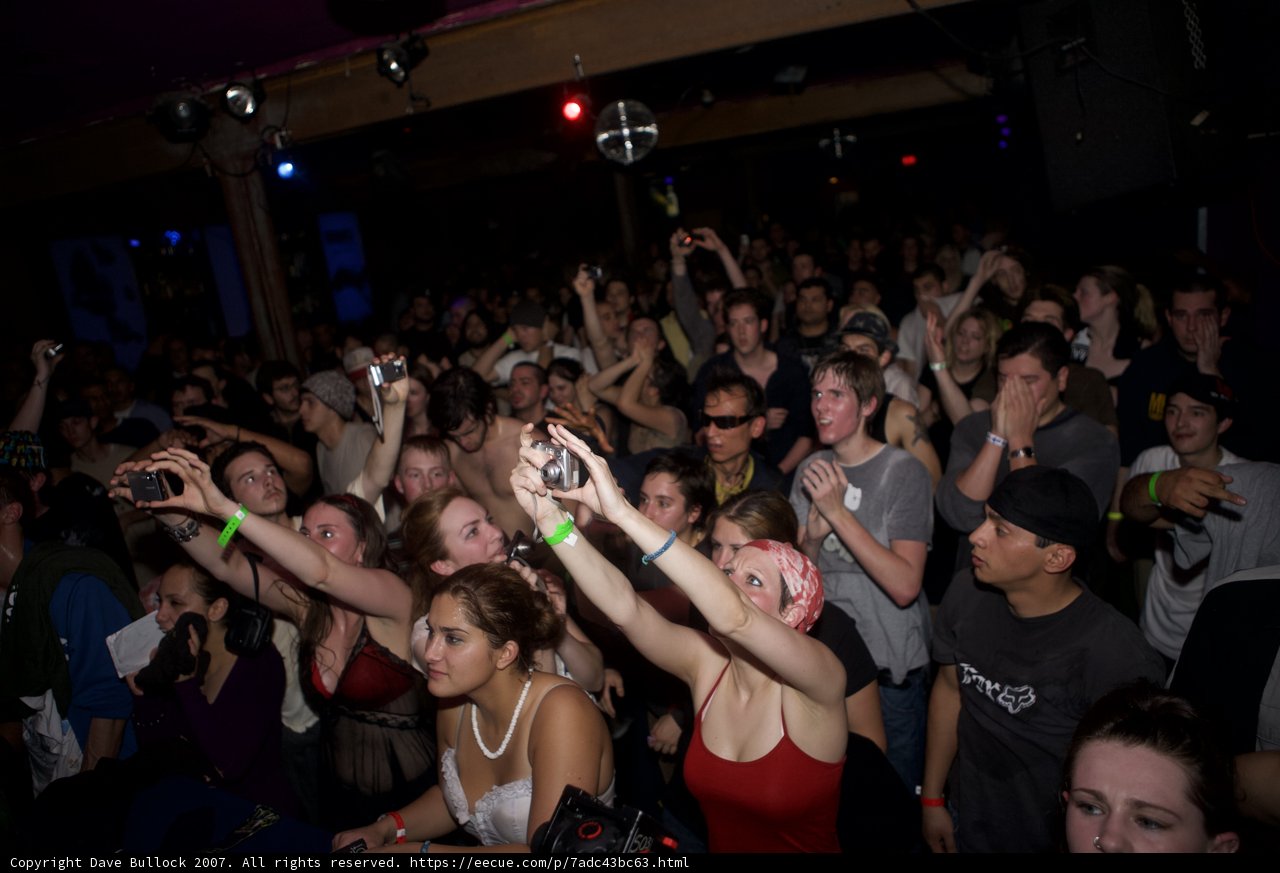 Urban Nightlife Excitement