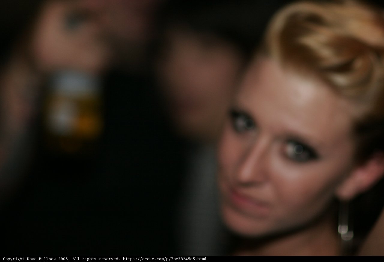 Blurred Women at Night Club