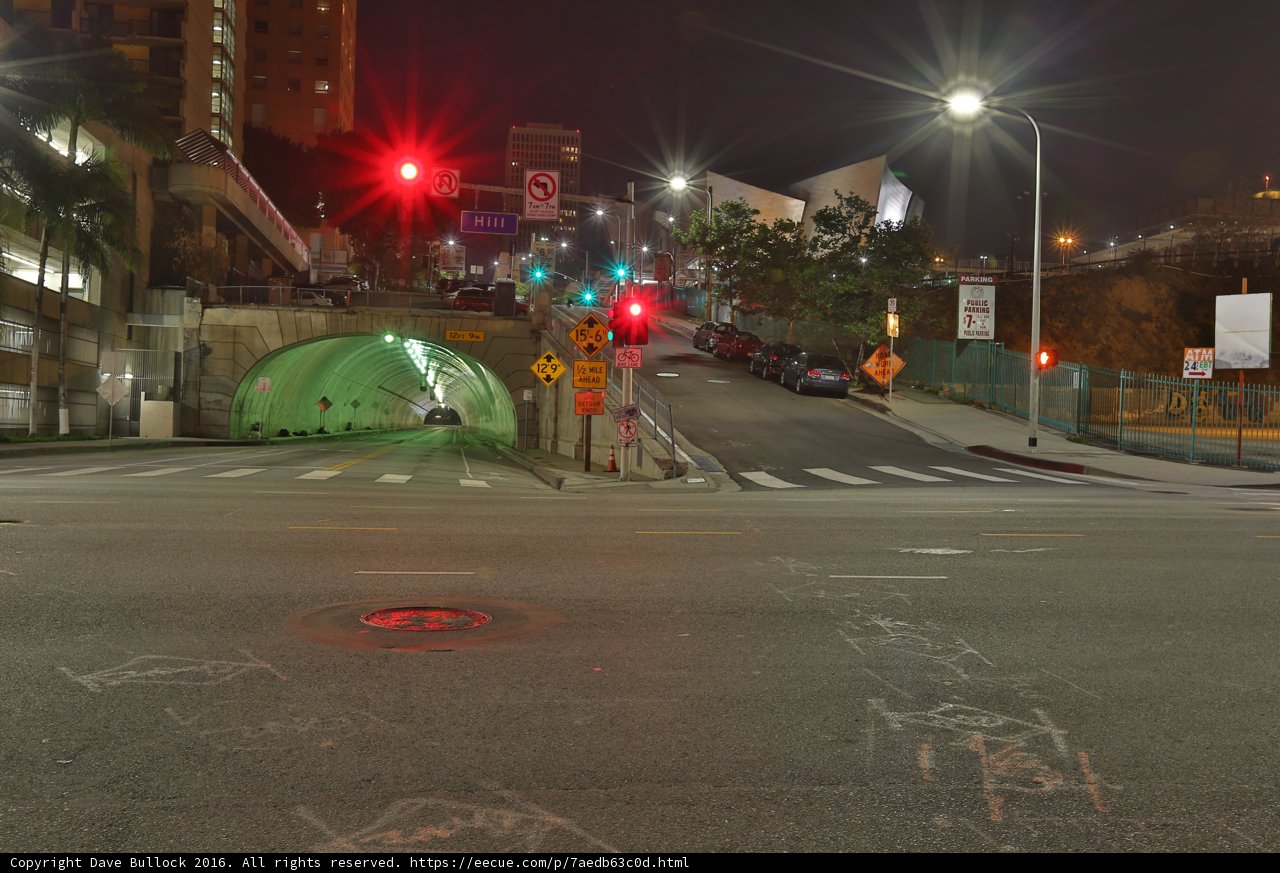 Urban Intersection with Tunnels