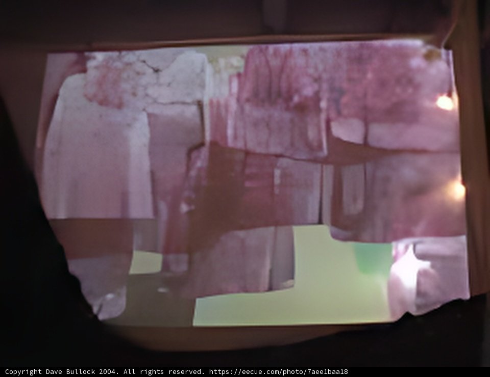 Pink Wall Projection
