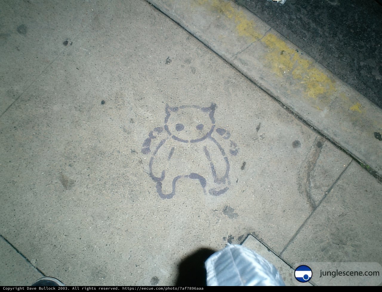 Sidewalk Stencil