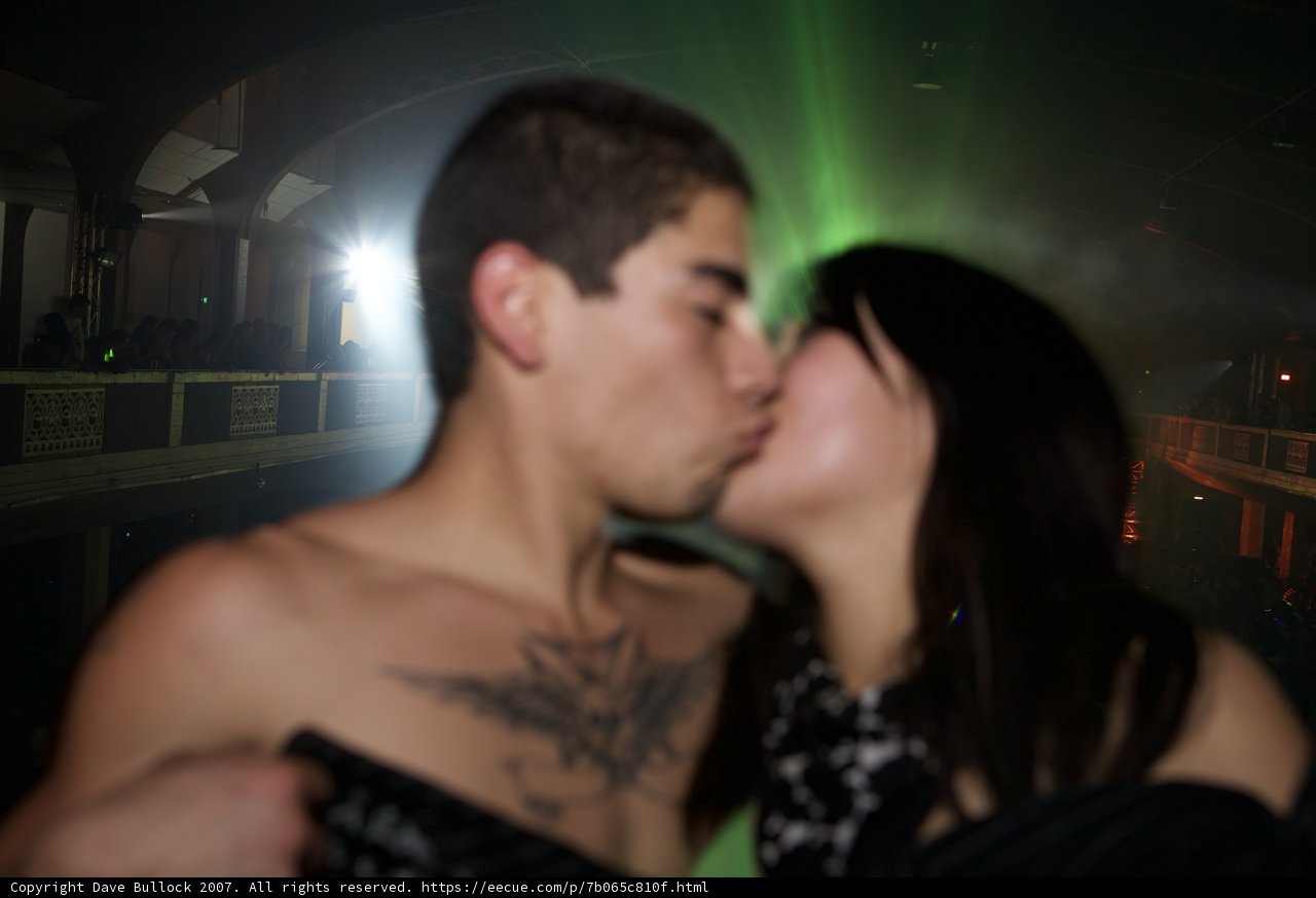 Sweet Kisses in the Nightclub
