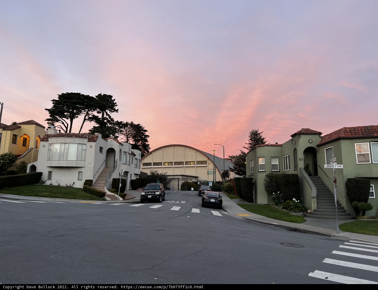 Suburban Sunset Drive