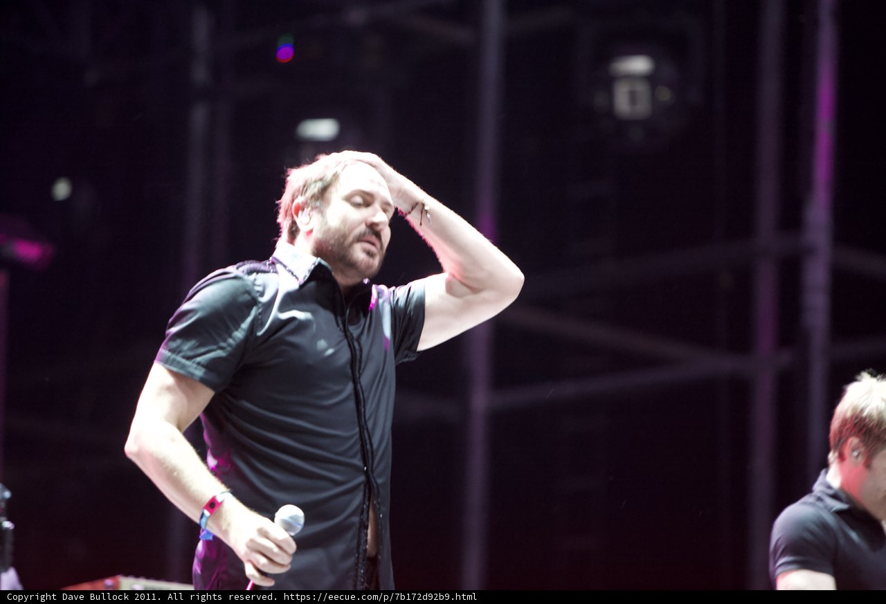 Simon Le Bon Rocks the Stage at Coachella 2011