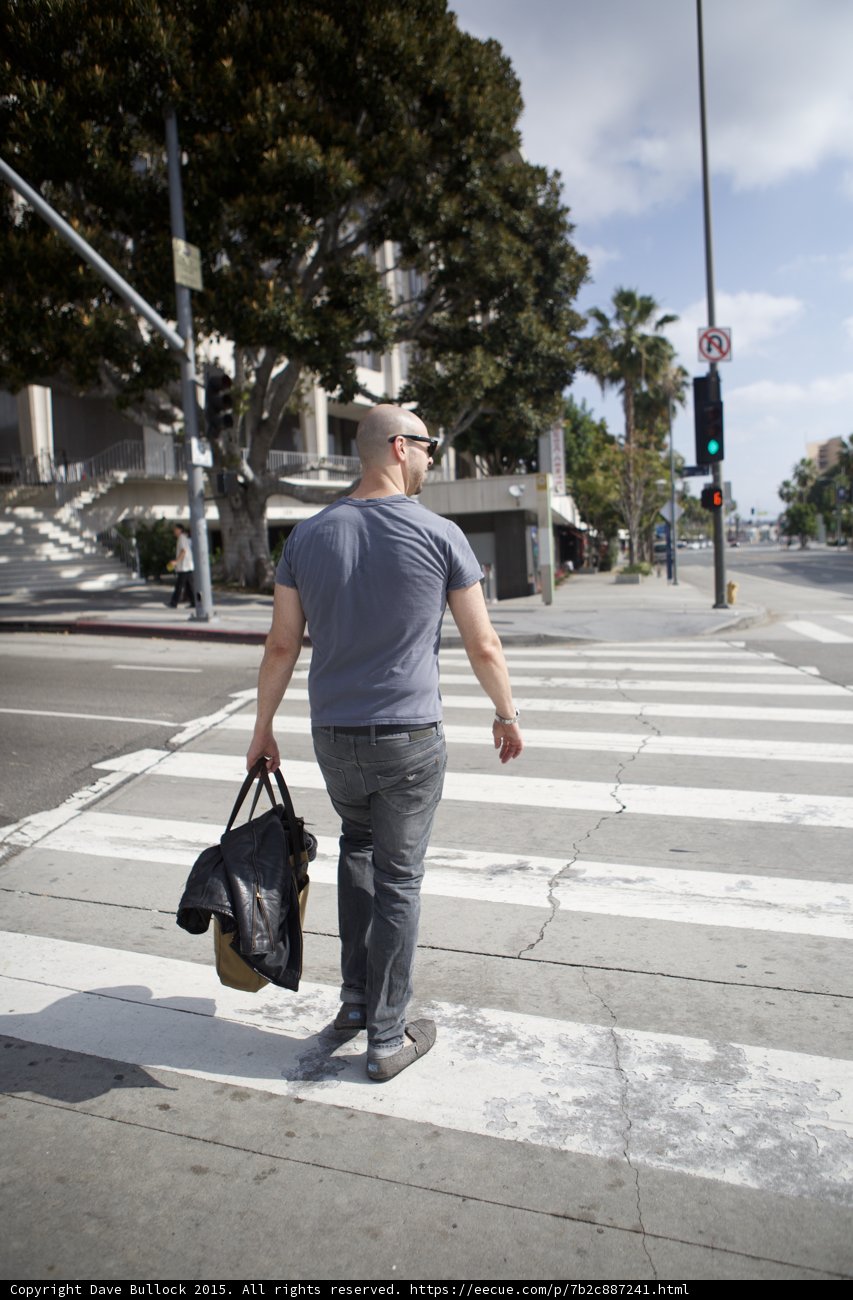 Walking Away Downtown