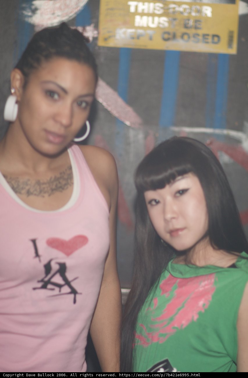 Two Women with Bold Style Choices