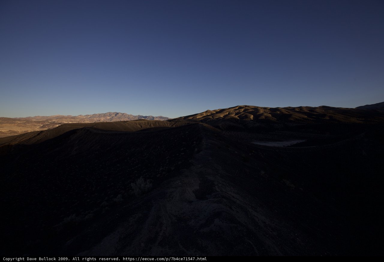 Majestic Sunset in Death Valley