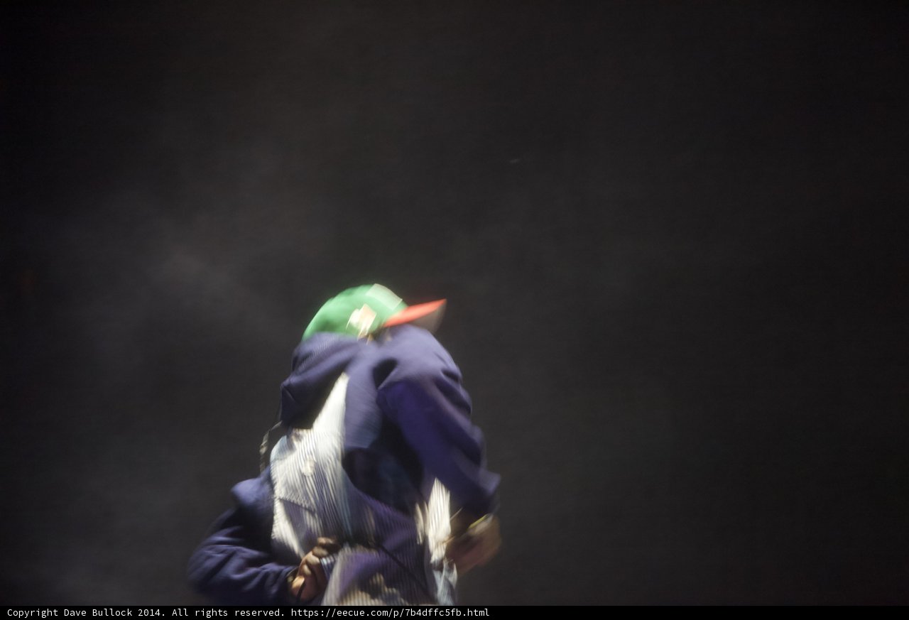 Green-Hatted Gentleman Takes the Stage