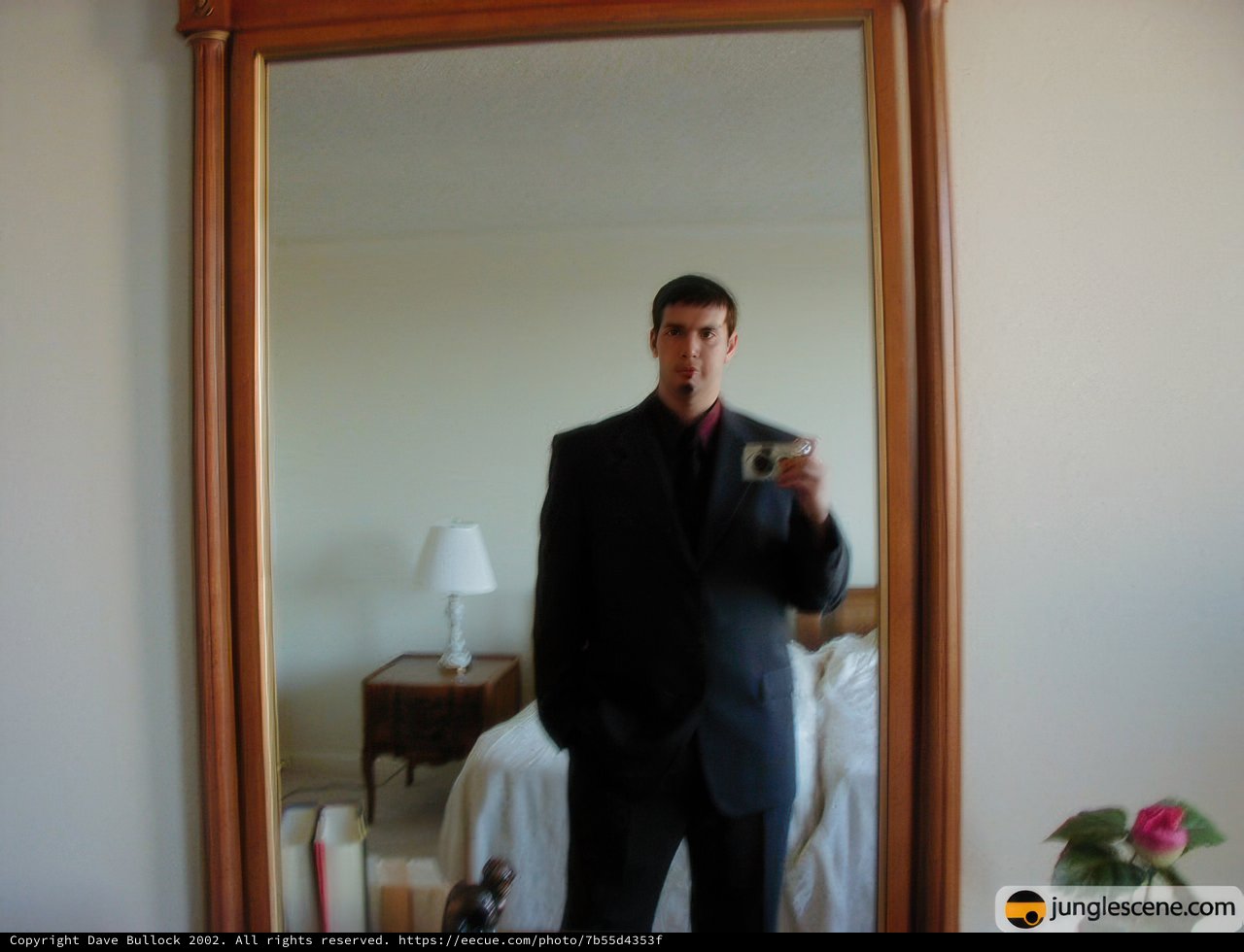 Self-Portrait in a Suit
