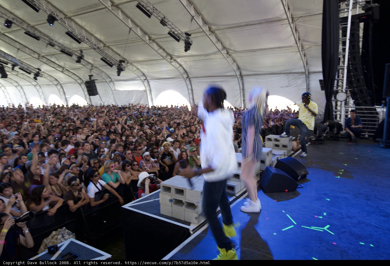 Rocking the Crowd at Coachella 2008