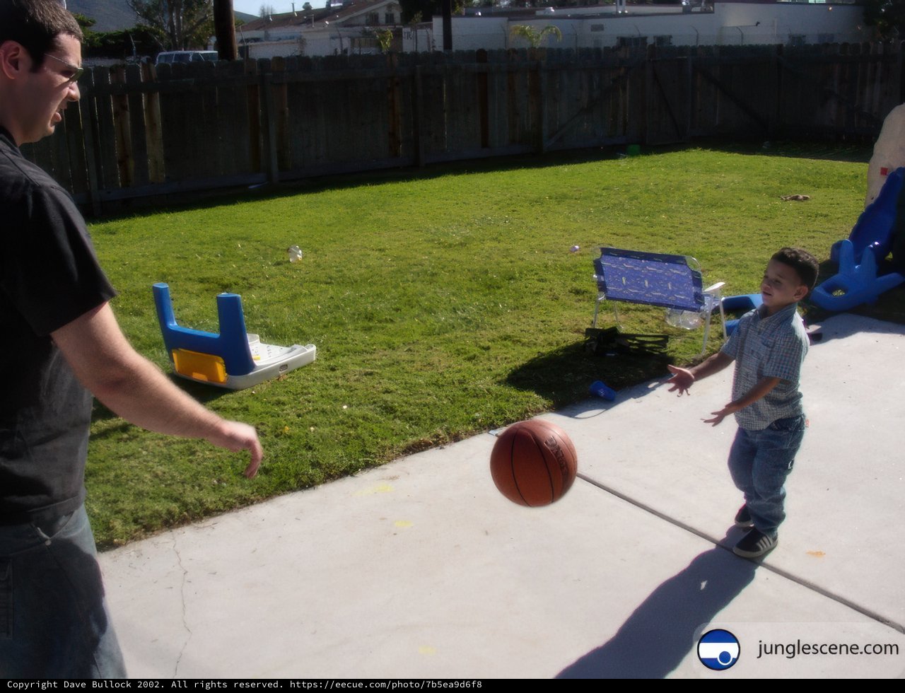 Backyard Basketball Fun