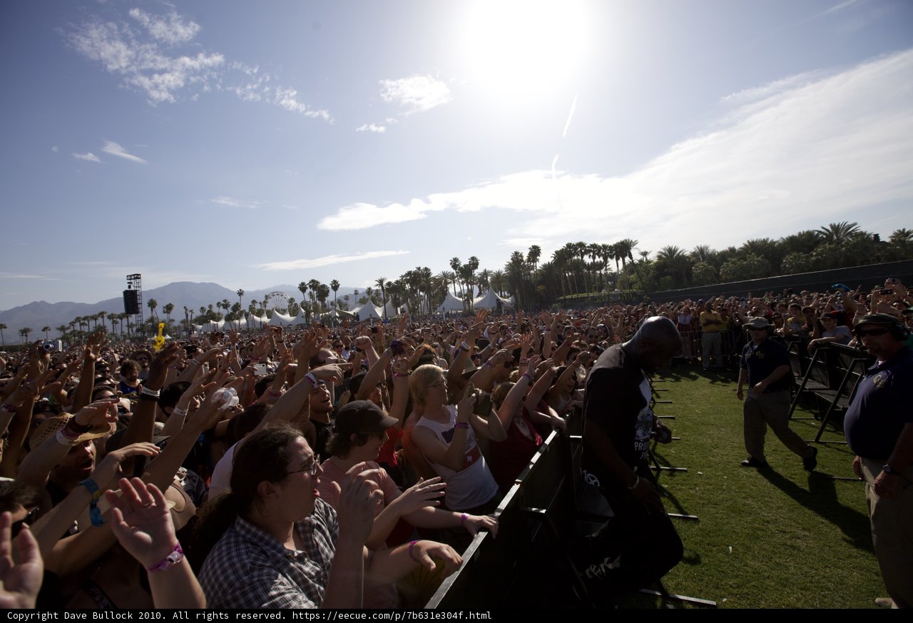 Coachella Concert Crowd Goes Wild