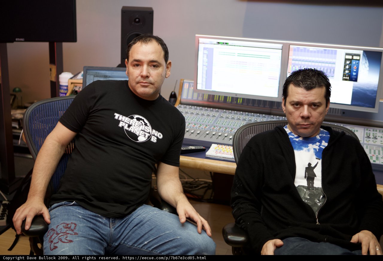 Recording Studio Session with Crystal Method