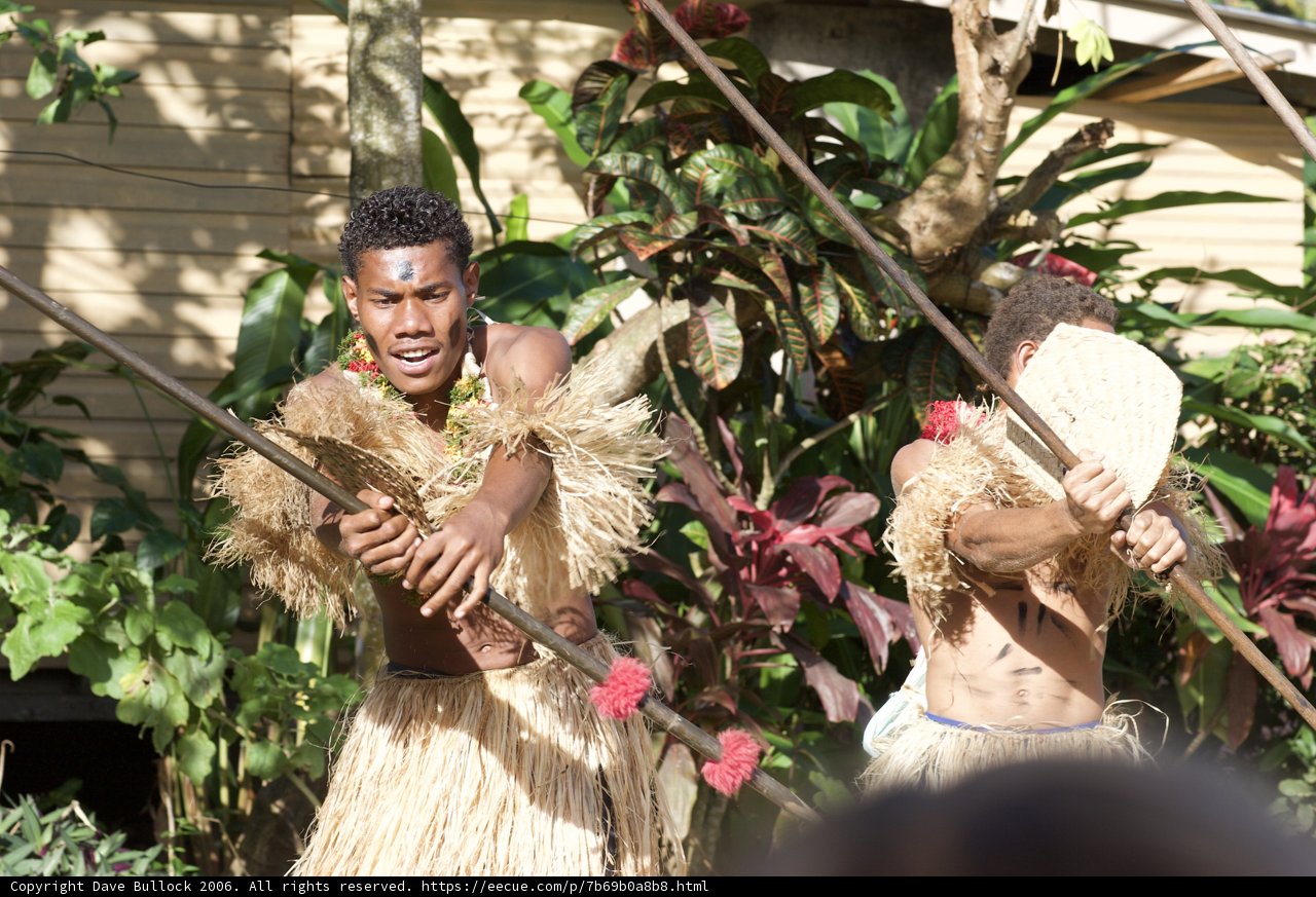 Traditional Fijian Hula Performance