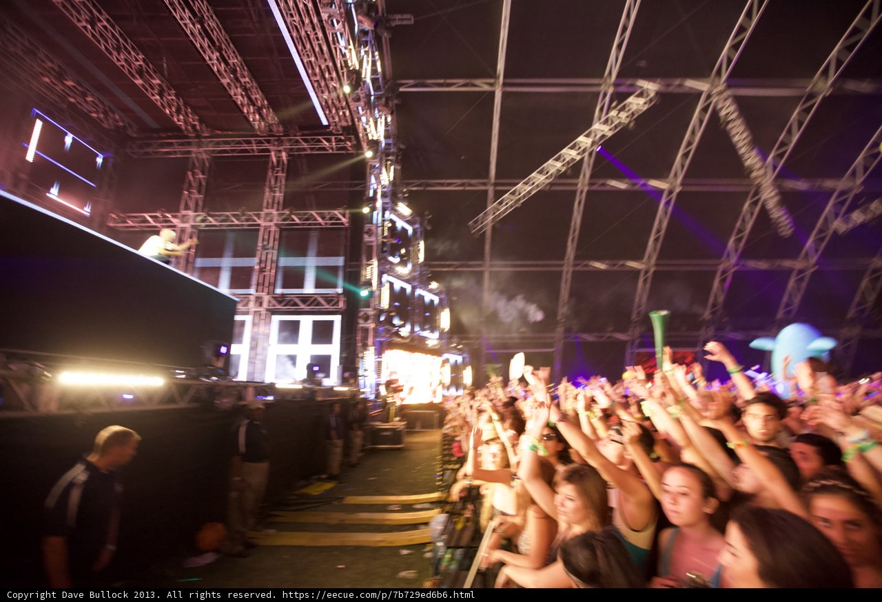 Hands Up in the Night Sky