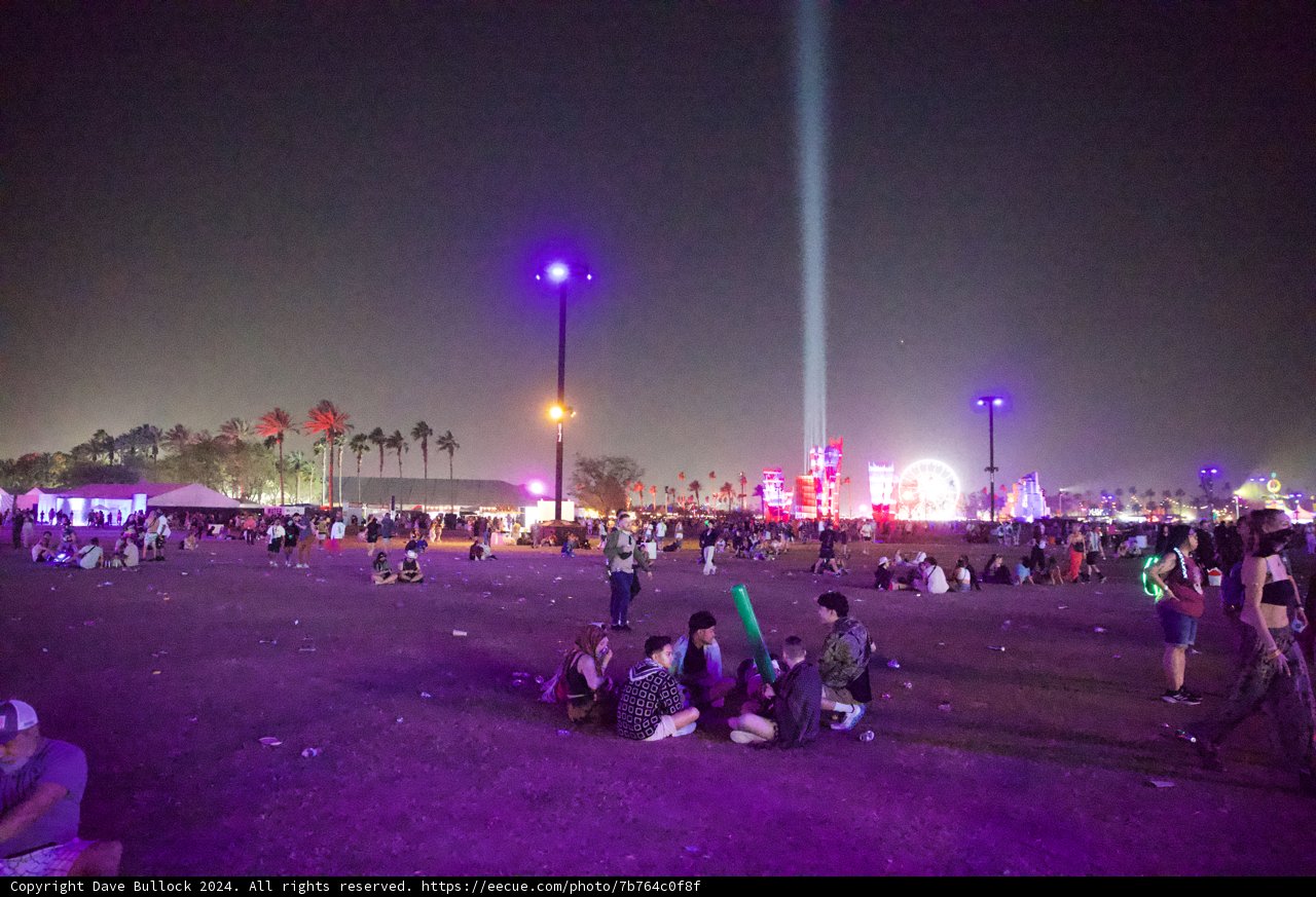 Purple Haze at Coachella 2024: A Night Under the Lights