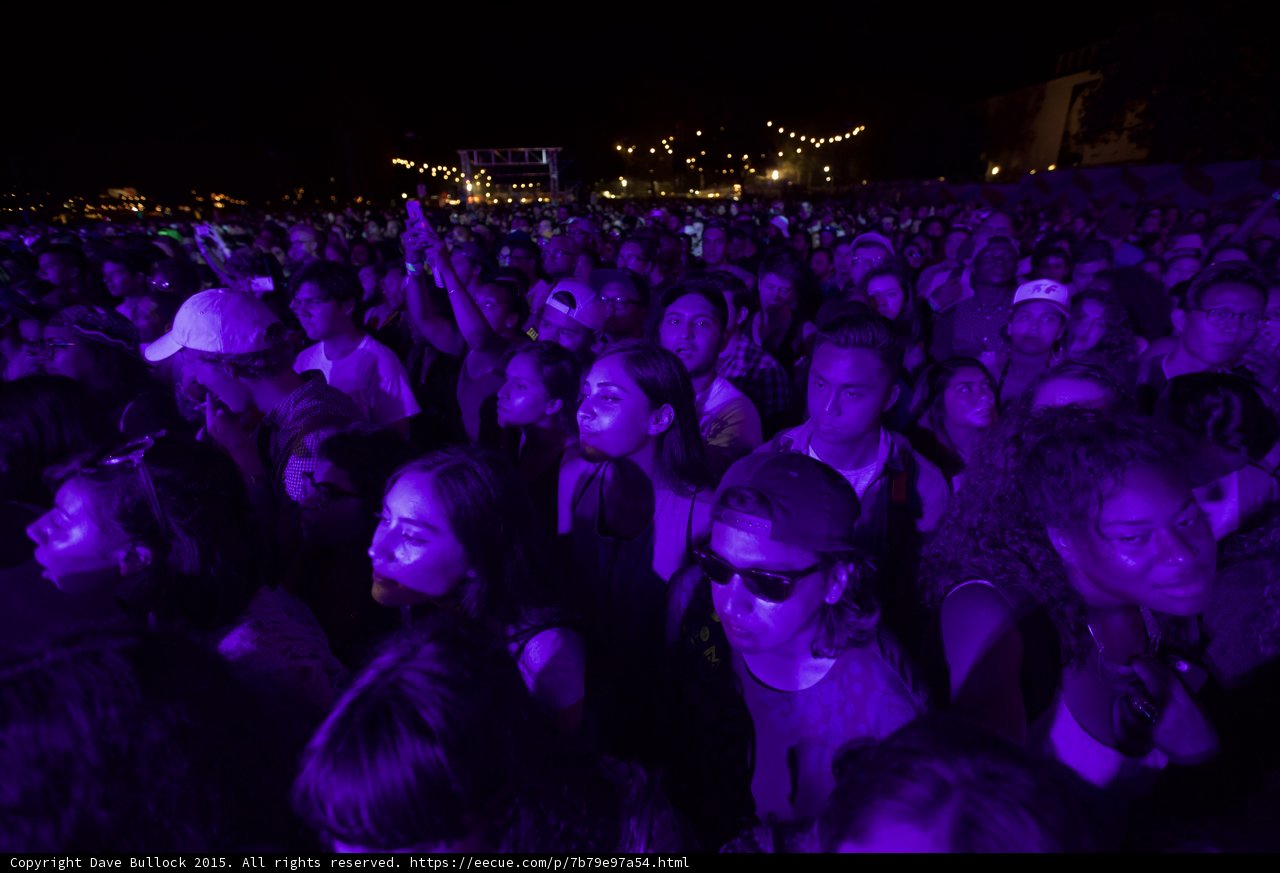 Crowd Purple Light Sunglasses Night Stage