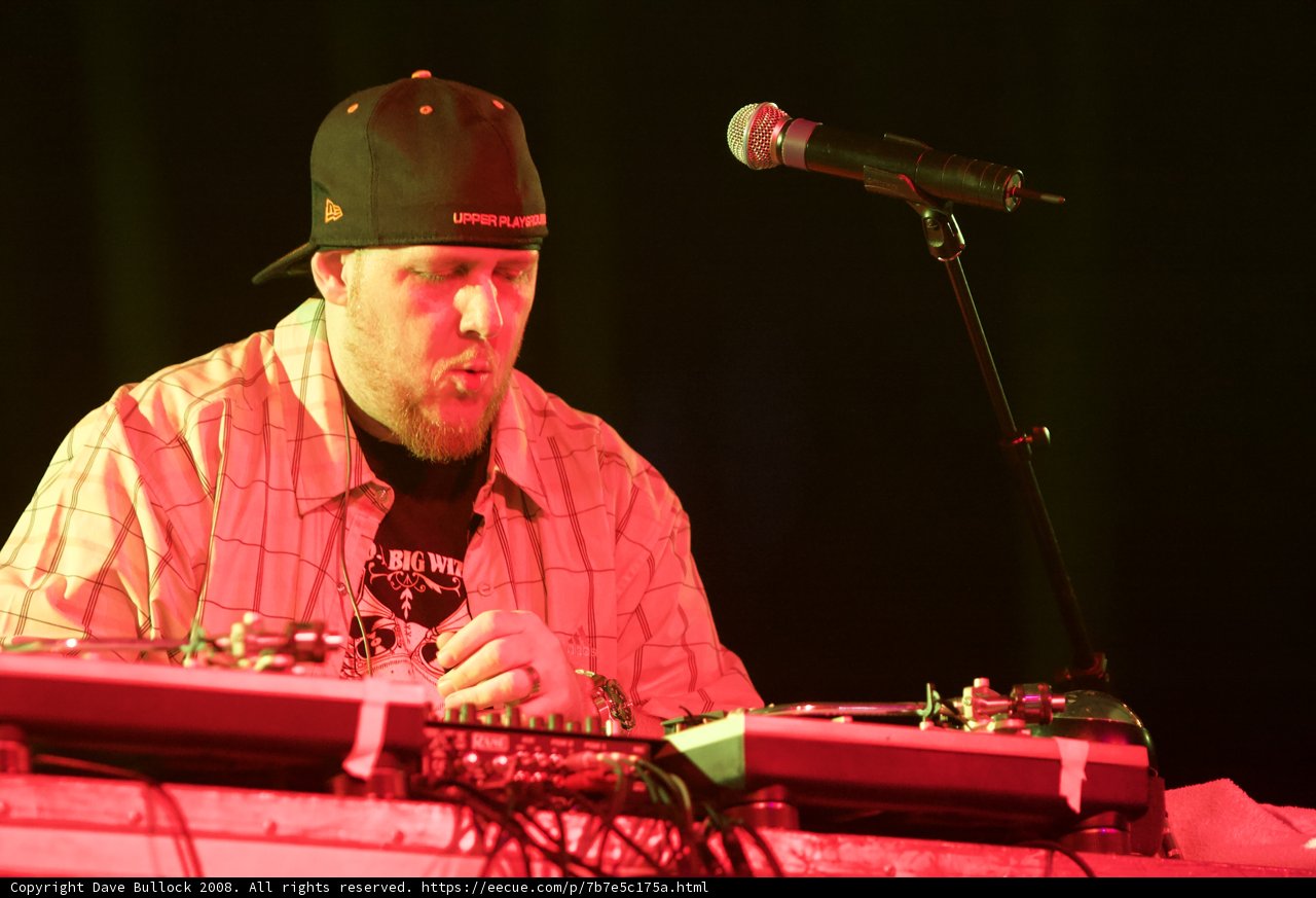 Coachella Deejay in a Baseball Hat