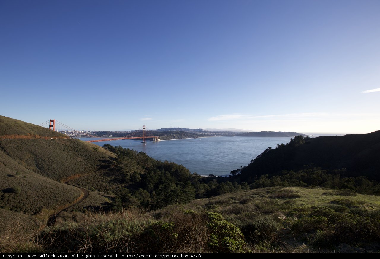 Majestic View from Marin Headlands Hill 88