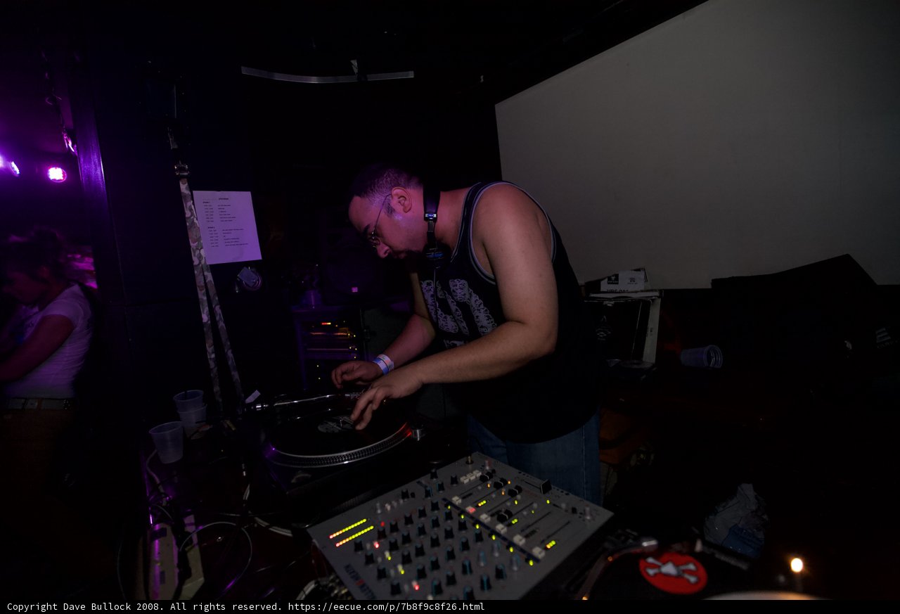 Stateside DJ Entertains Nightclub Crowd