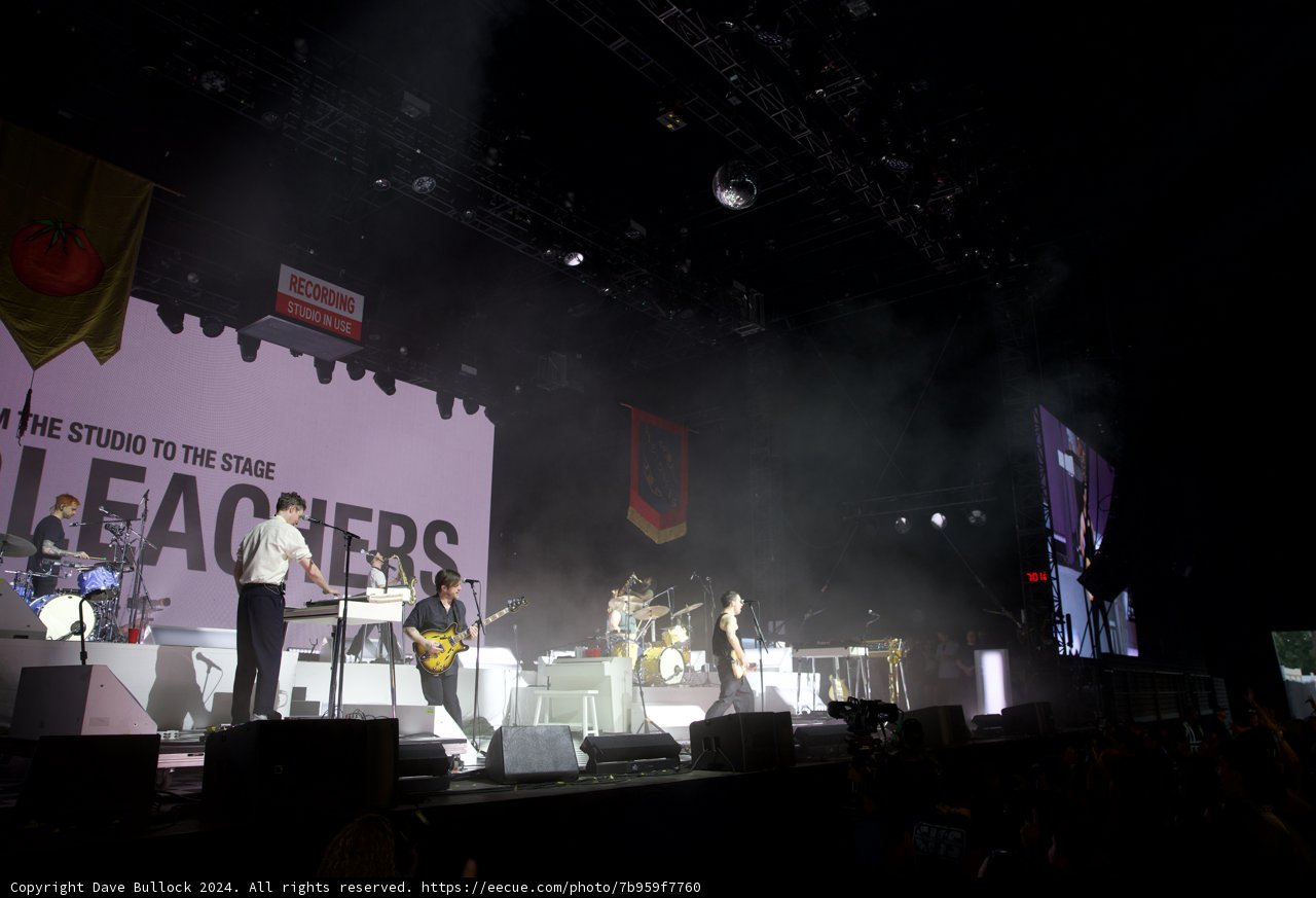Electrifying Moments at Coachella 2024: Bleachers Live in Action