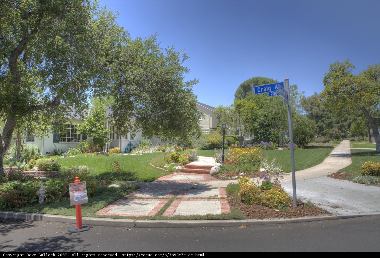 Neighborhood Street Sign
