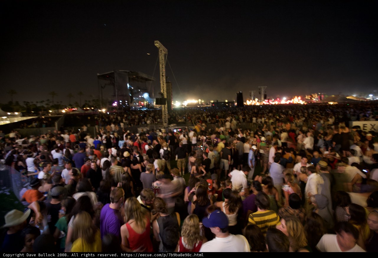 Coachella Crowd Conquers the Night