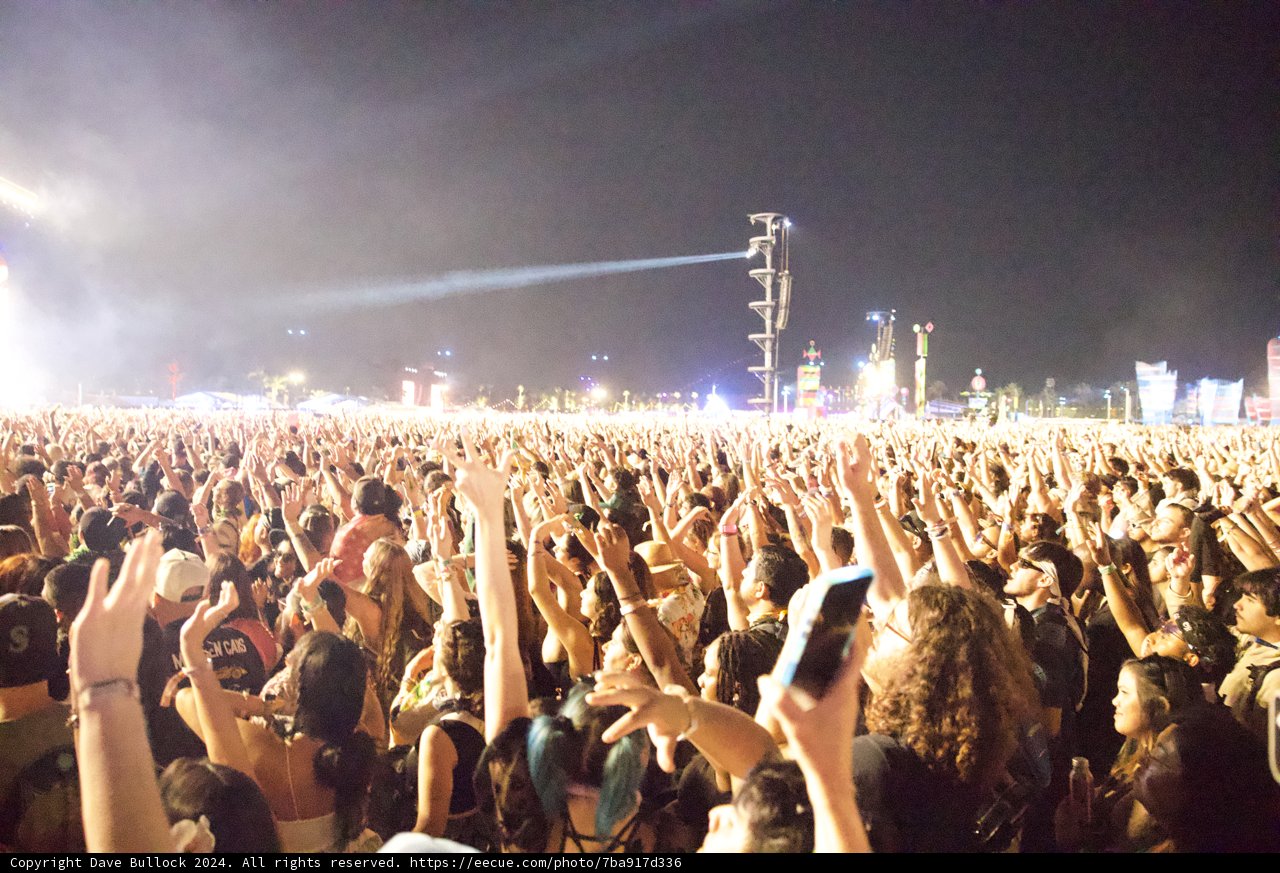 Electric Excitement Under the Stars at Coachella 2024