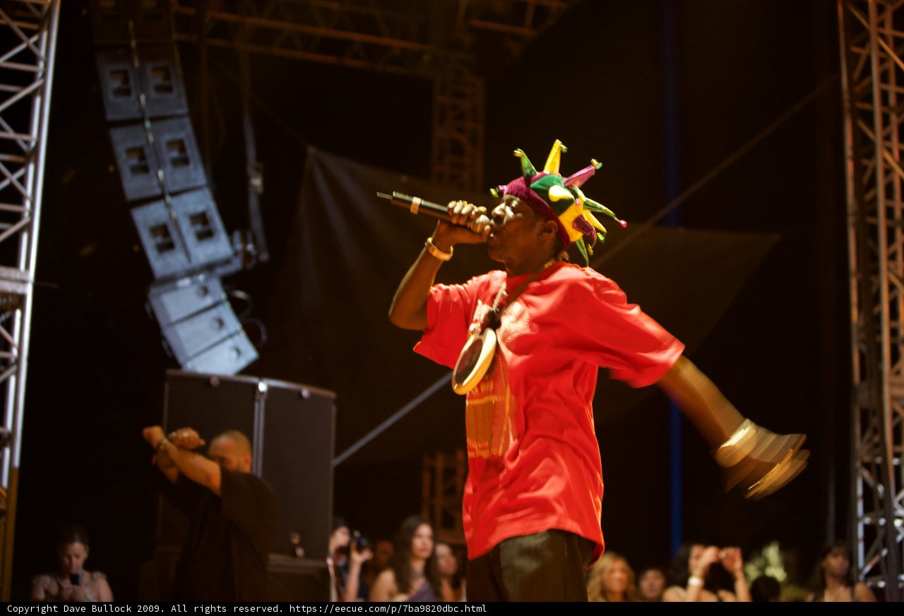Keb' Mo' on Stage at Coachella 2009