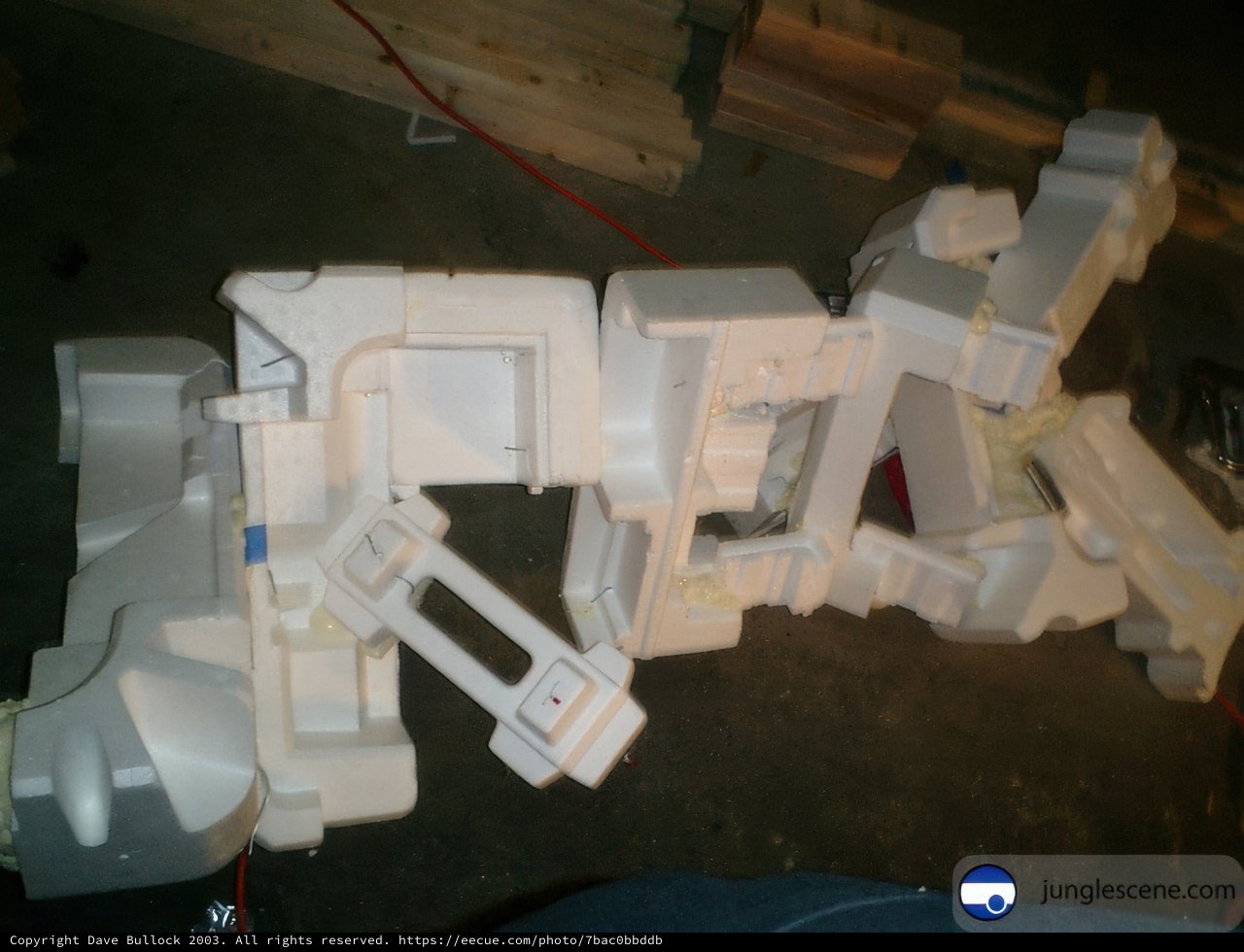 White Plastic Furniture Kit