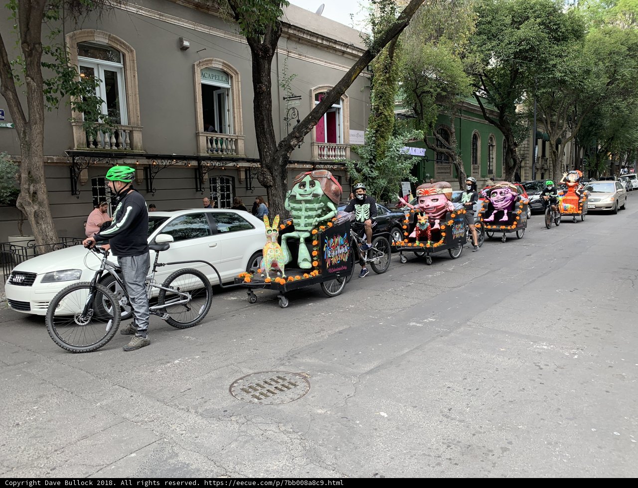 Biking through the Neighborhood