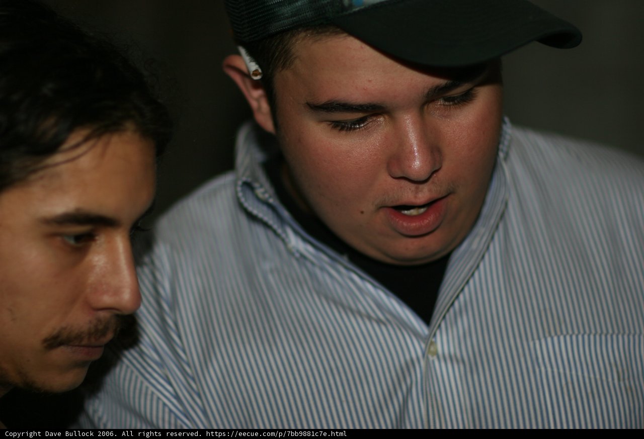 Blue Shirt and Baseball Cap