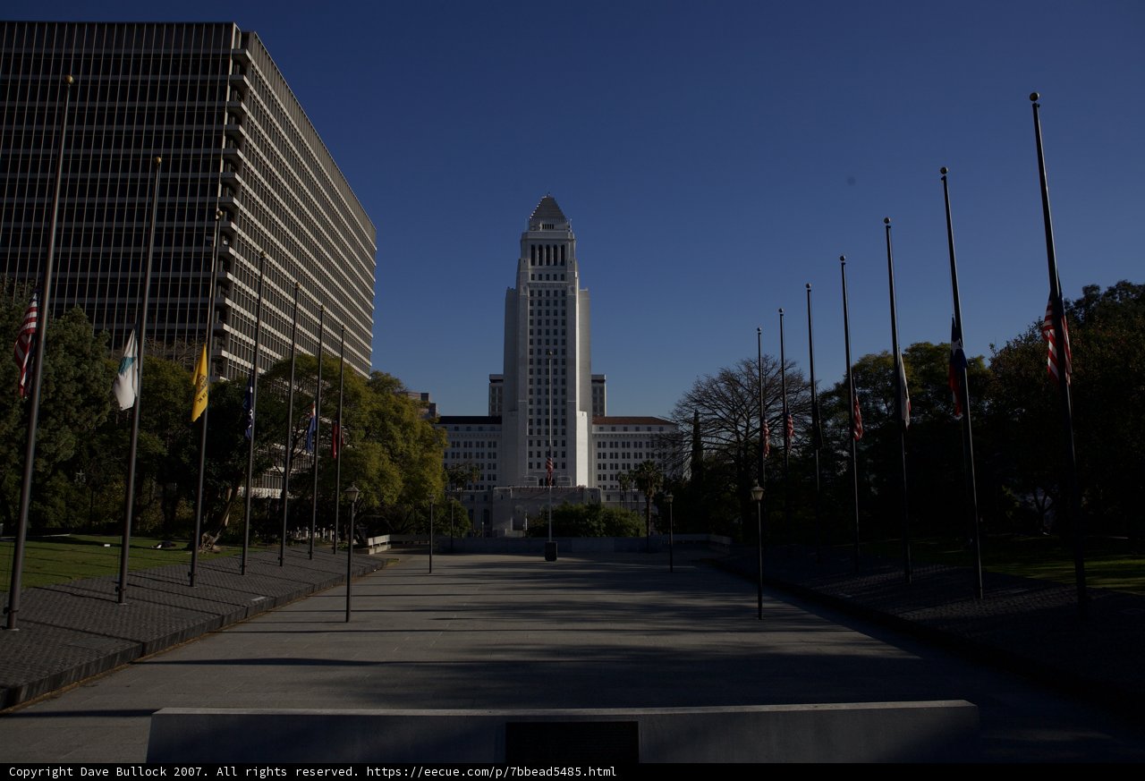 City Hall under a Blue Sky