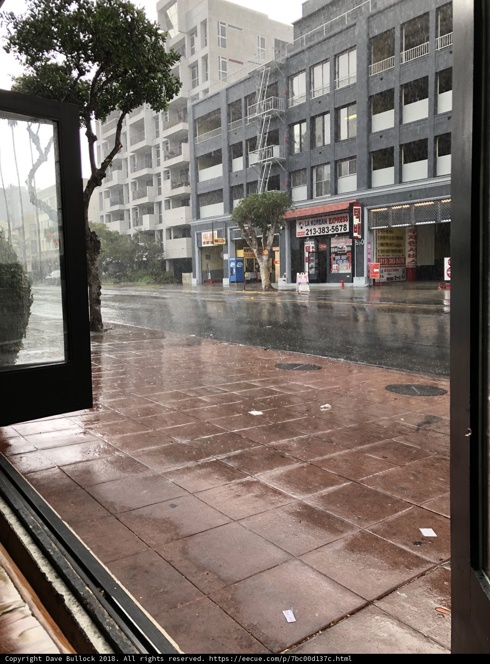Rainy Cityscape