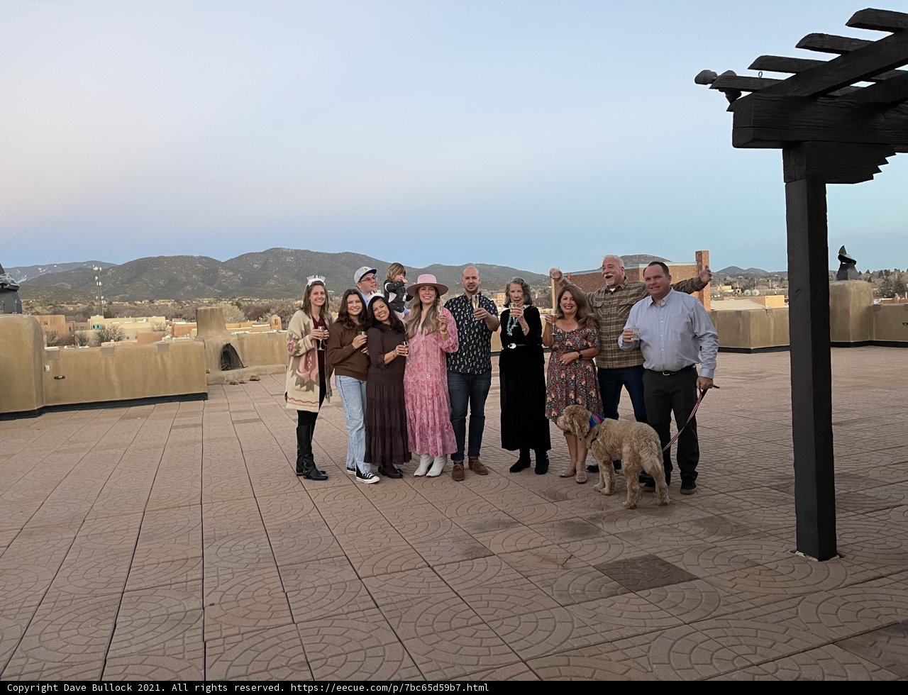 Rooftop Gathering in Santa Fe