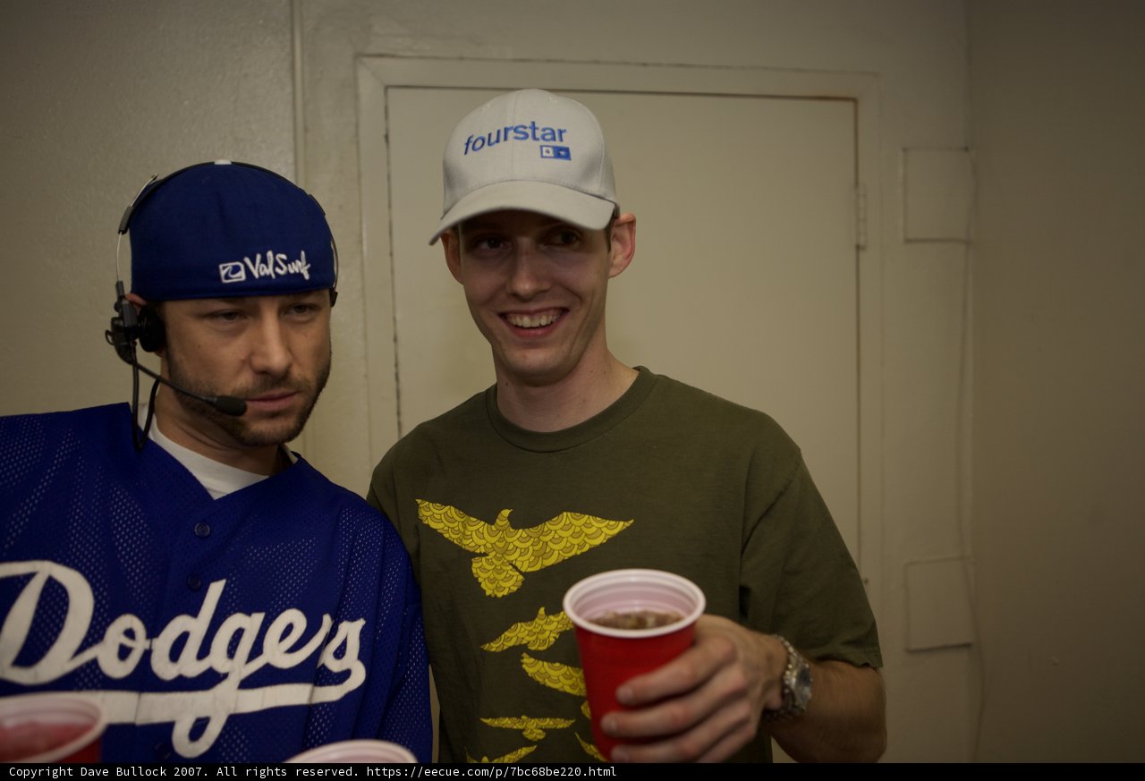 Cheers to the Dodgers!