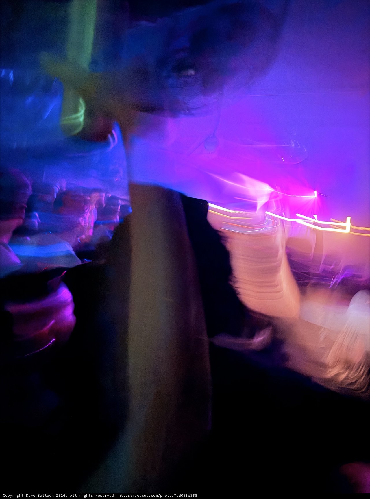 Motion Blur Dance Floor Night Photography in London