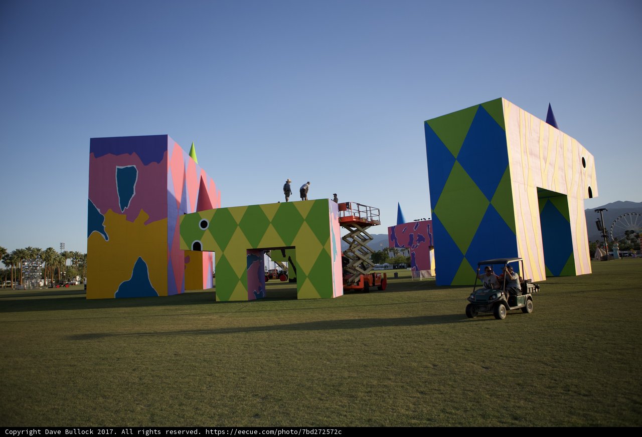 Driving through Artistic Oasis