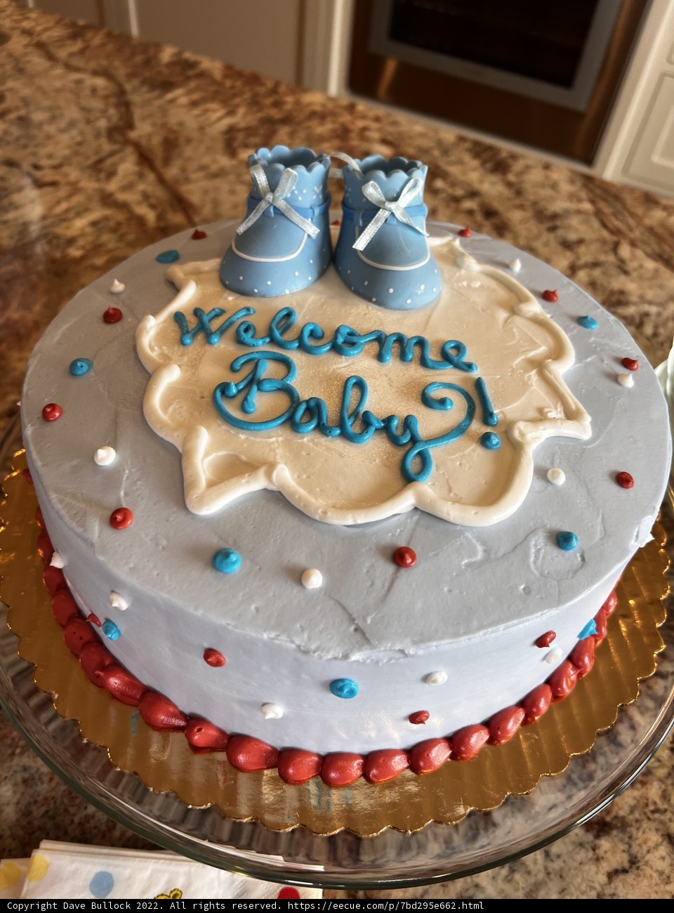 Birthday Boot Cake