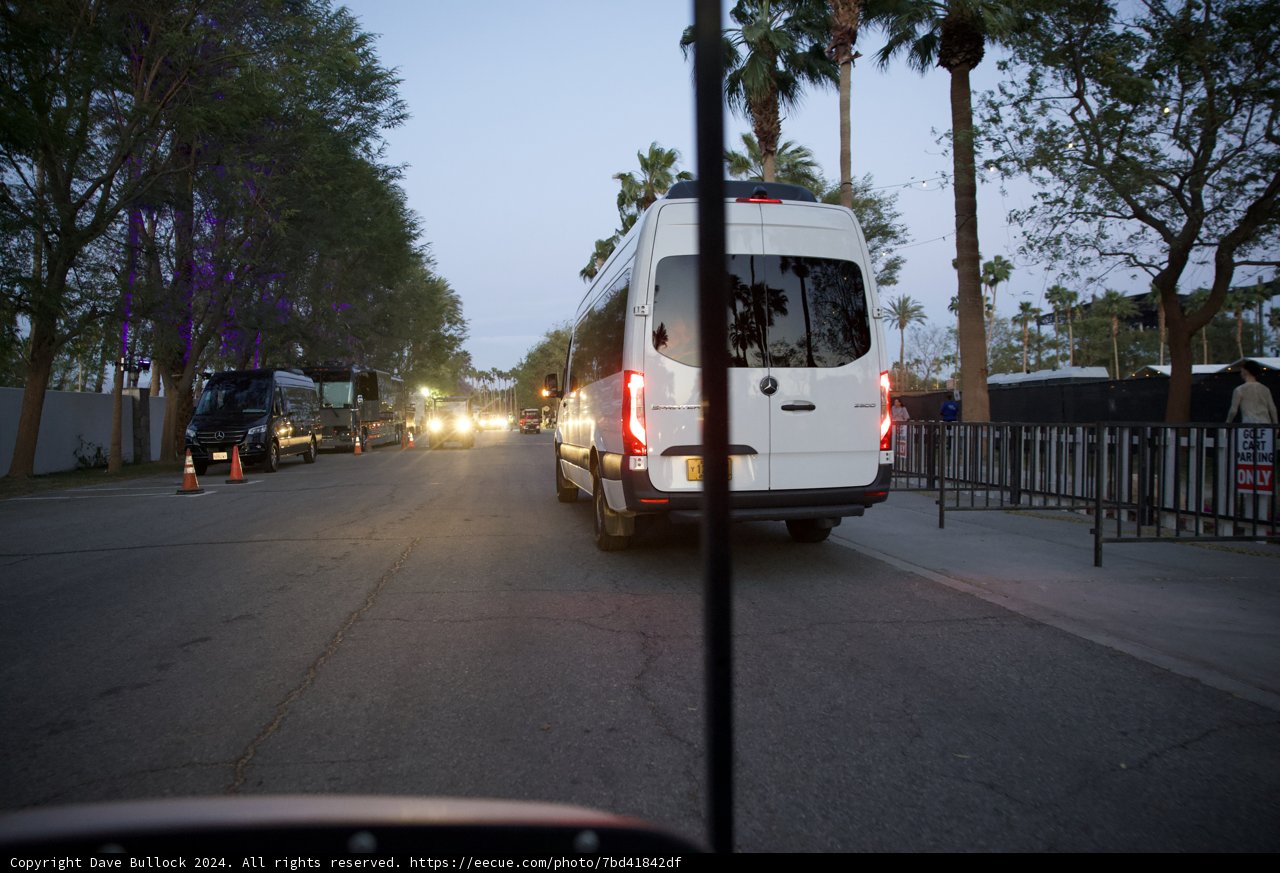 Dusk Arrival at Coachella 2024